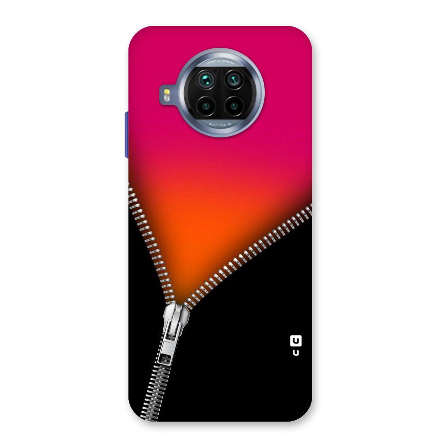 Zipper Print Back Case for Mi 10i