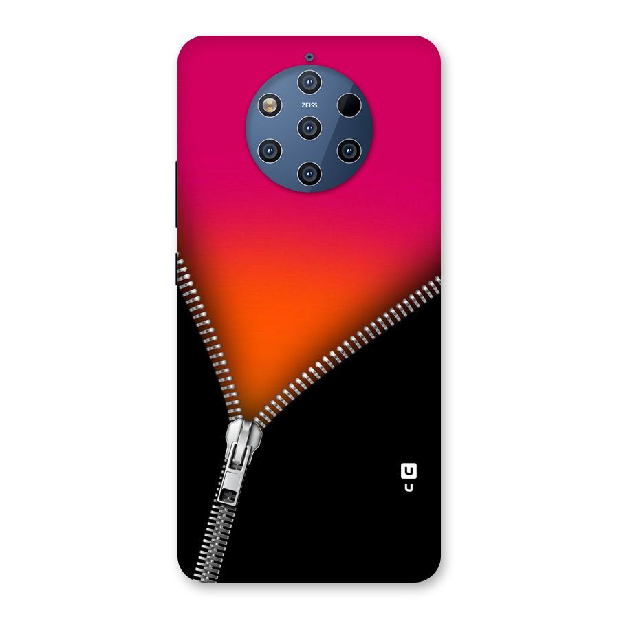 Zipper Print Back Case for Nokia 9 PureView