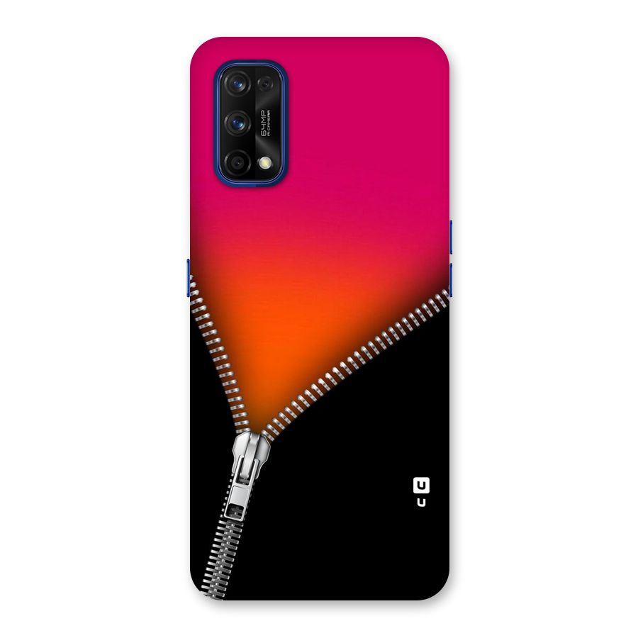 Zipper Print Back Case for Realme 7 Pro