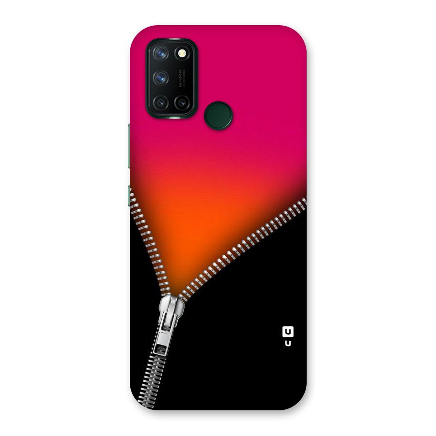 Zipper Print Back Case for Realme 7i