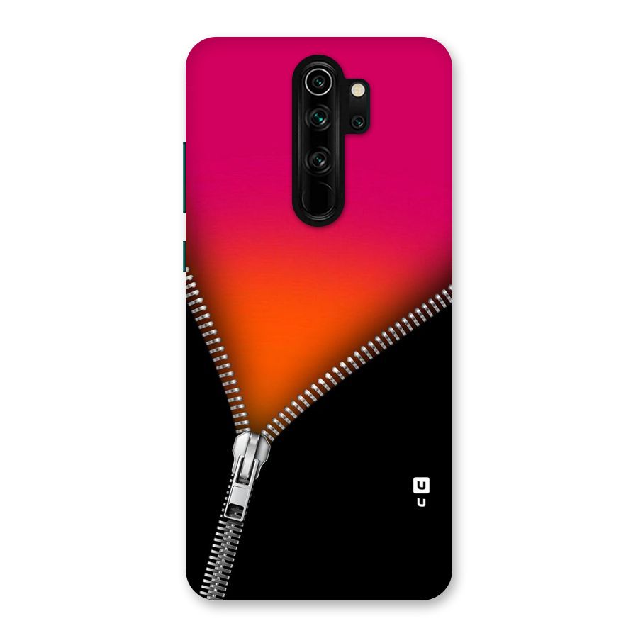 Zipper Print Back Case for Redmi Note 8 Pro