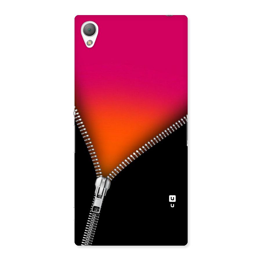 Zipper Print Back Case for Sony Xperia Z3