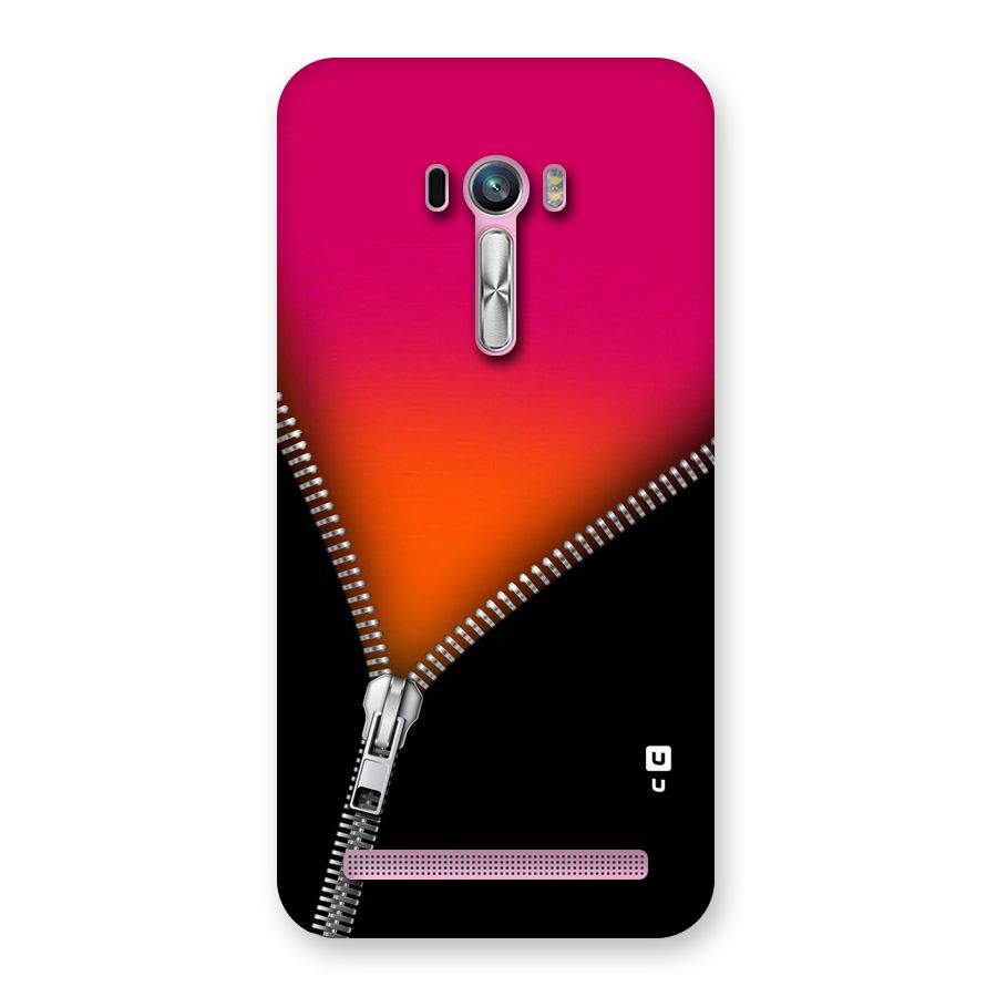 Zipper Print Back Case for Zenfone Selfie