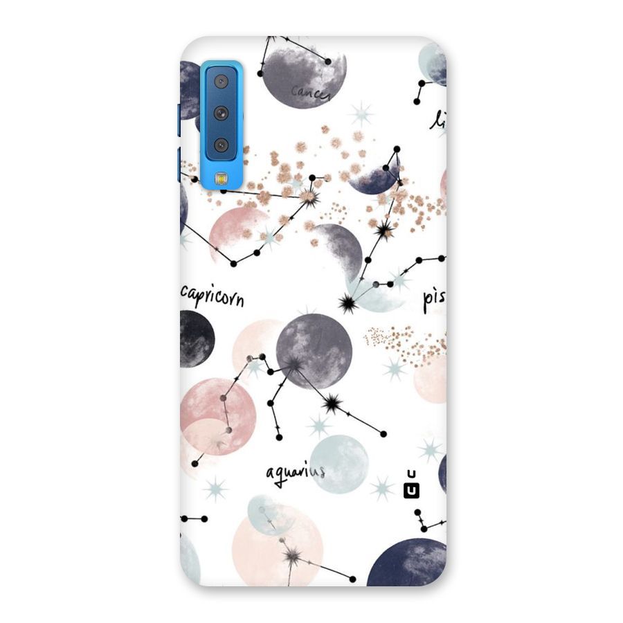 Zodiac Back Case for Galaxy A7 (2018)