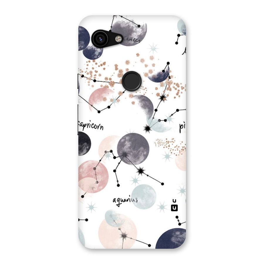 Zodiac Back Case for Google Pixel 3a