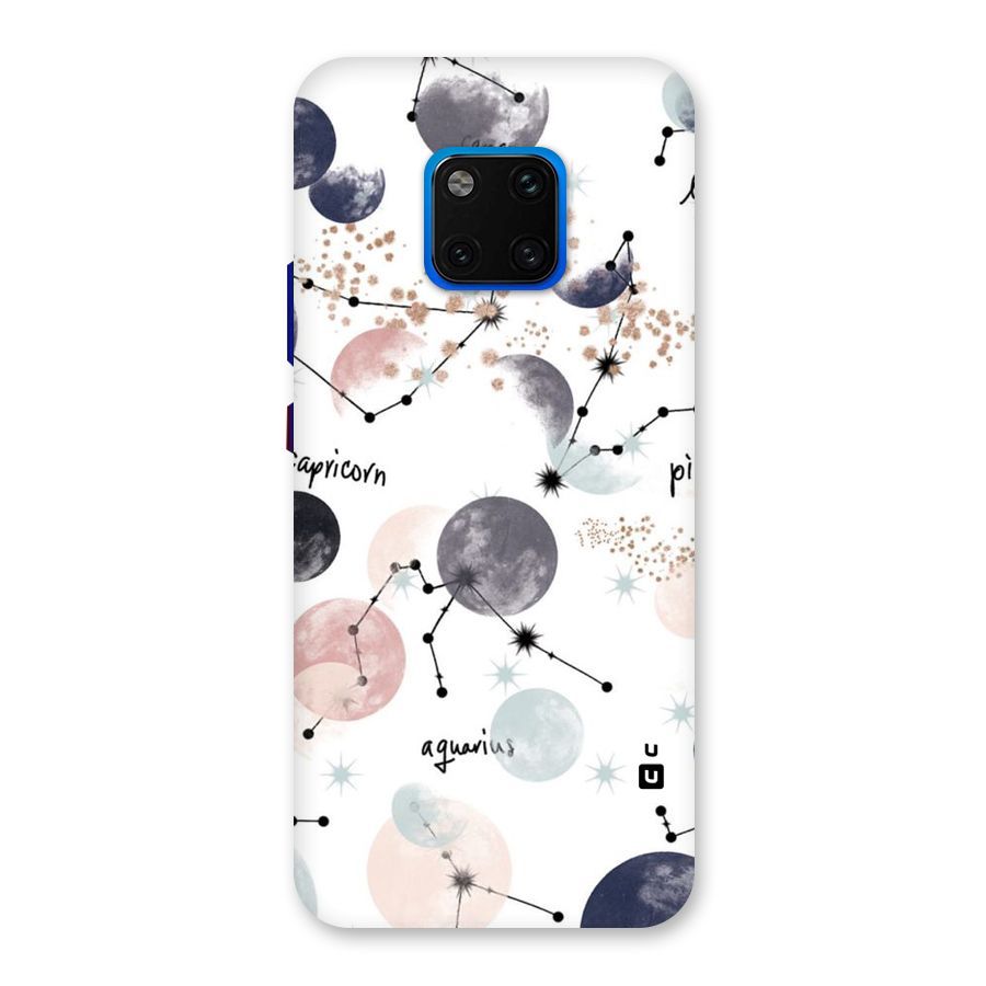 Zodiac Back Case for Huawei Mate 20 Pro