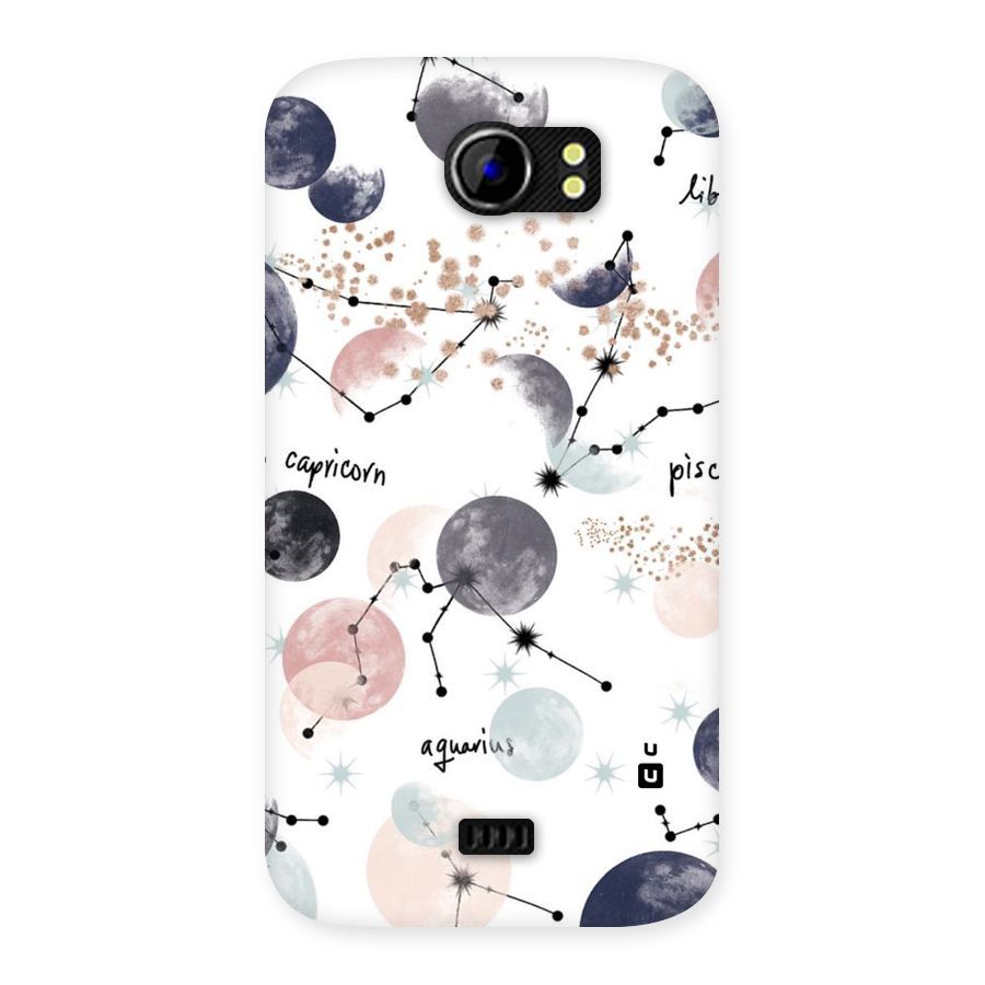 Zodiac Back Case for Micromax Canvas 2 A110