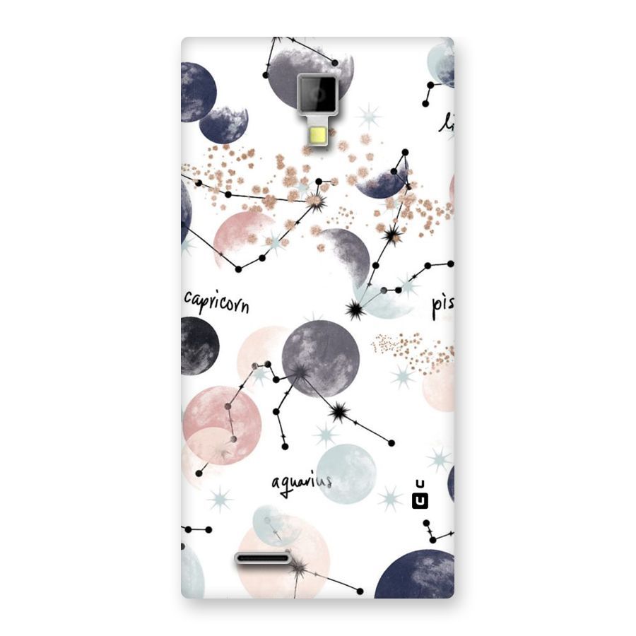 Zodiac Back Case for Micromax Canvas Xpress A99