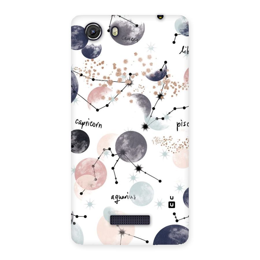 Zodiac Back Case for Micromax Unite 3