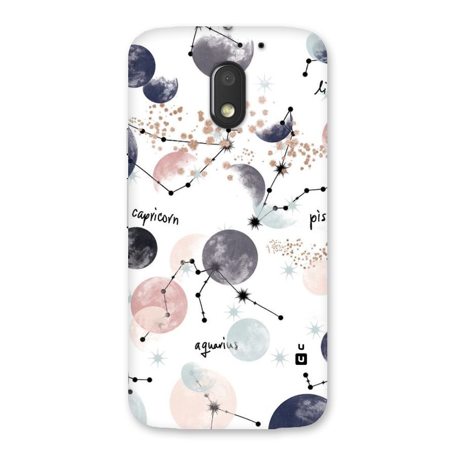 Zodiac Back Case for Moto E3 Power