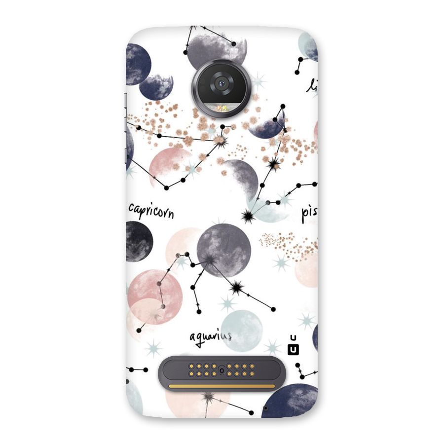Zodiac Back Case for Moto Z2 Play