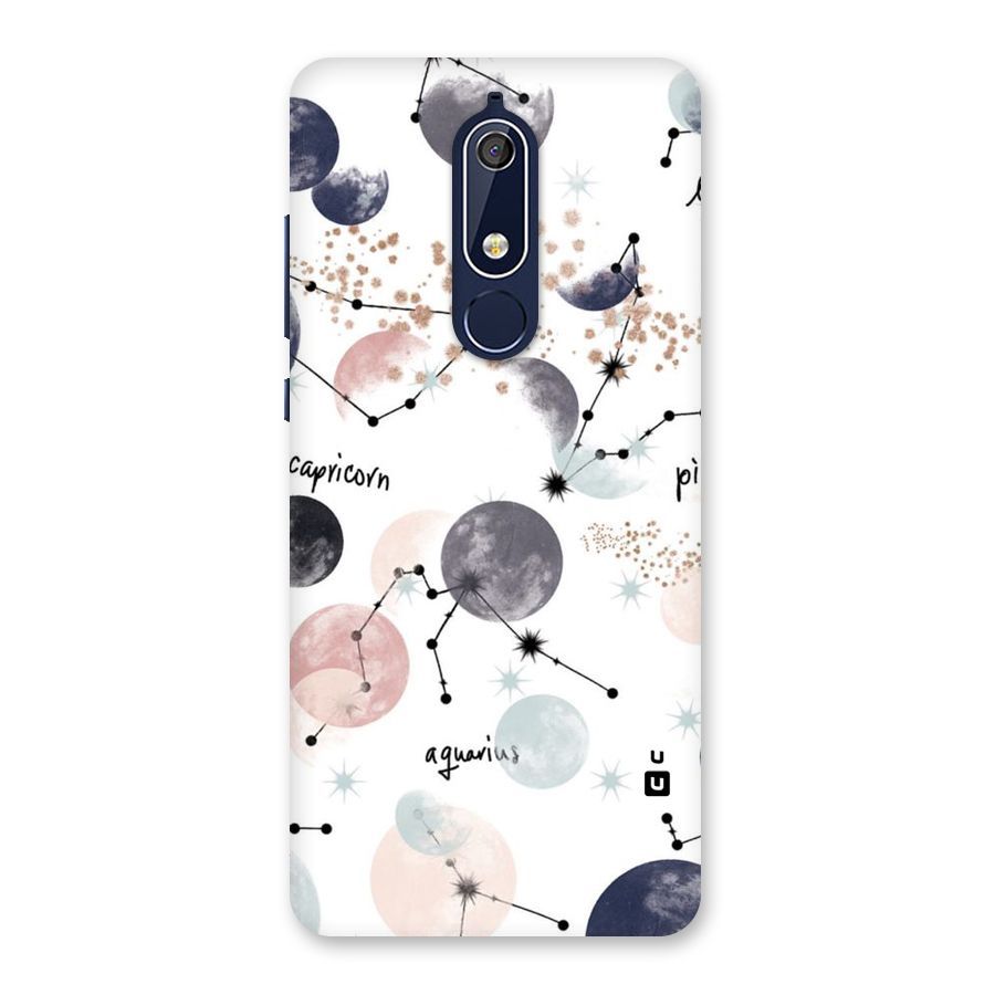 Zodiac Back Case for Nokia 5.1
