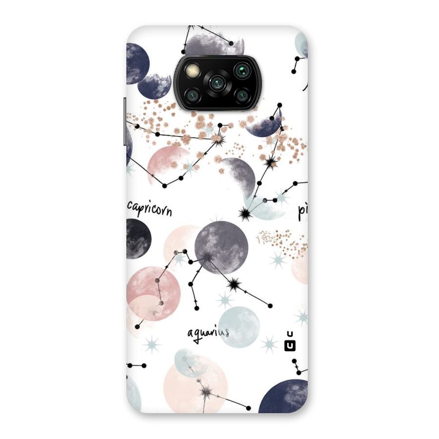 Zodiac Back Case for Poco X3