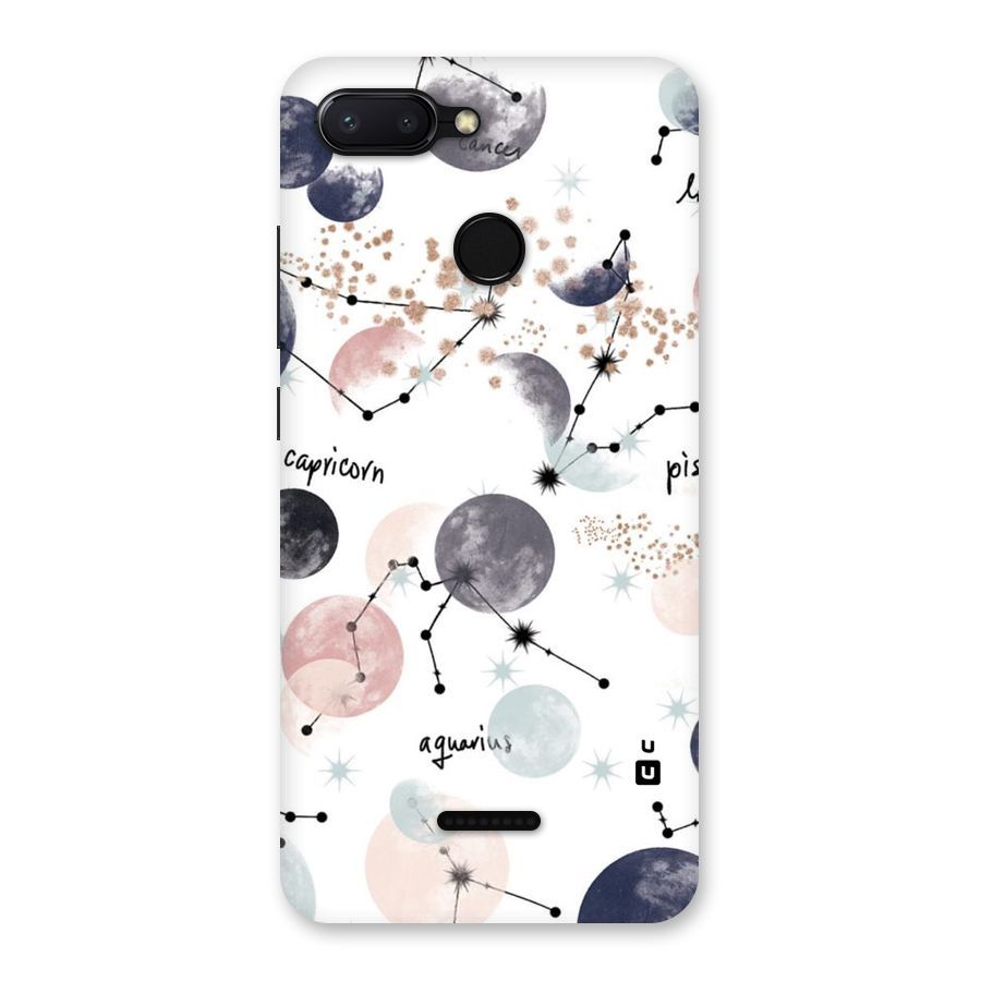 Zodiac Back Case for Redmi 6