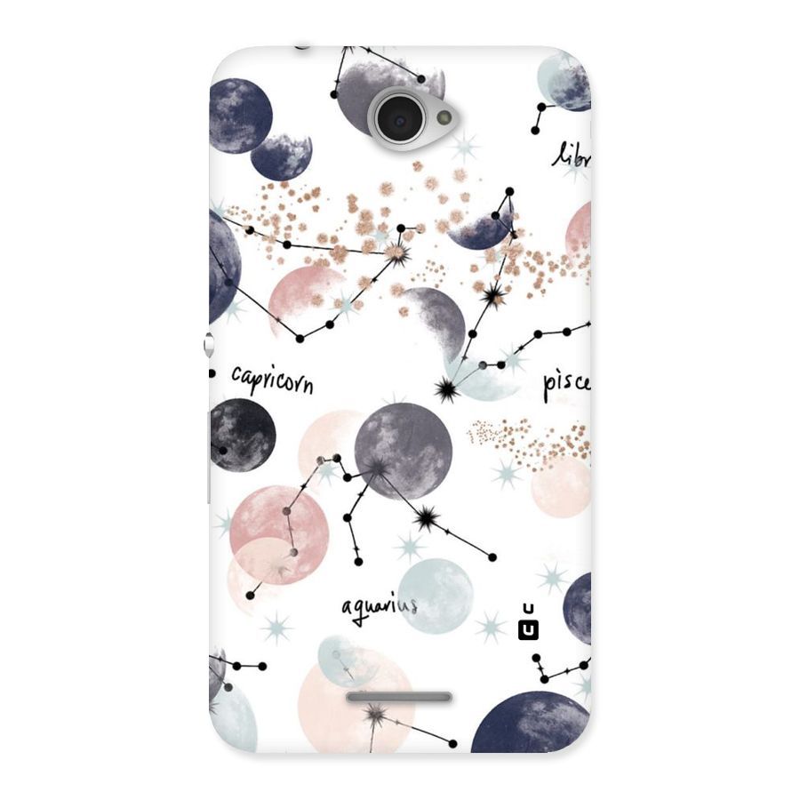 Zodiac Back Case for Sony Xperia E4