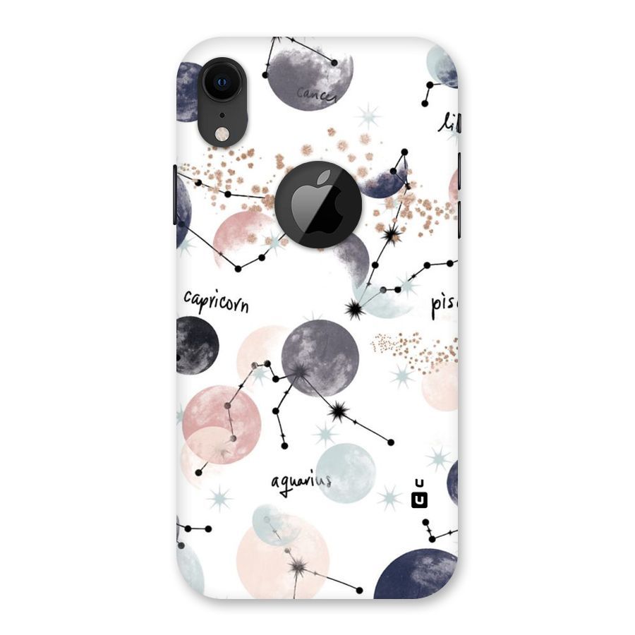 Zodiac Back Case for iPhone XR Logo Cut