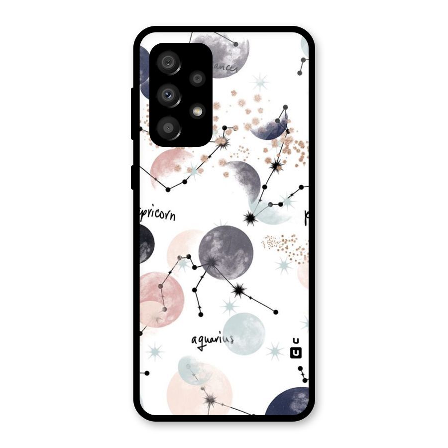 Zodiac Glass Back Case for Galaxy A32