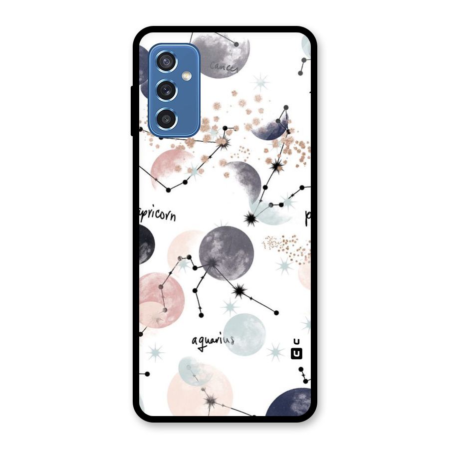 Zodiac Glass Back Case for Galaxy M52 5G