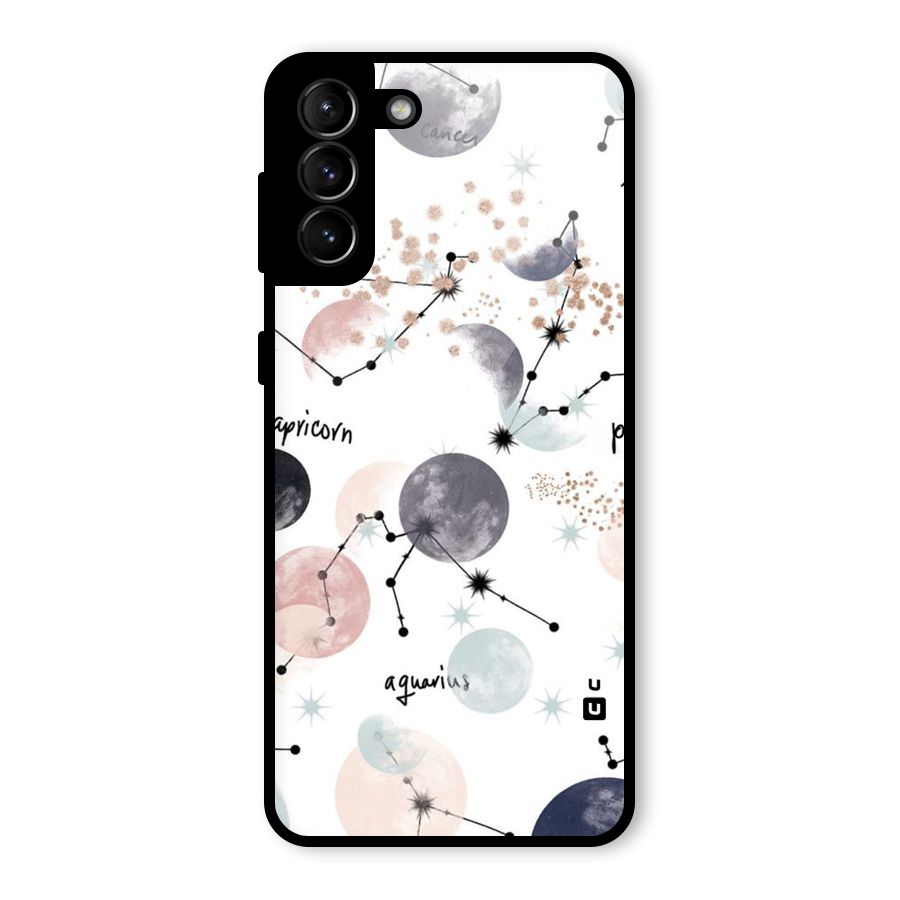 Zodiac Glass Back Case for Galaxy S21 Plus