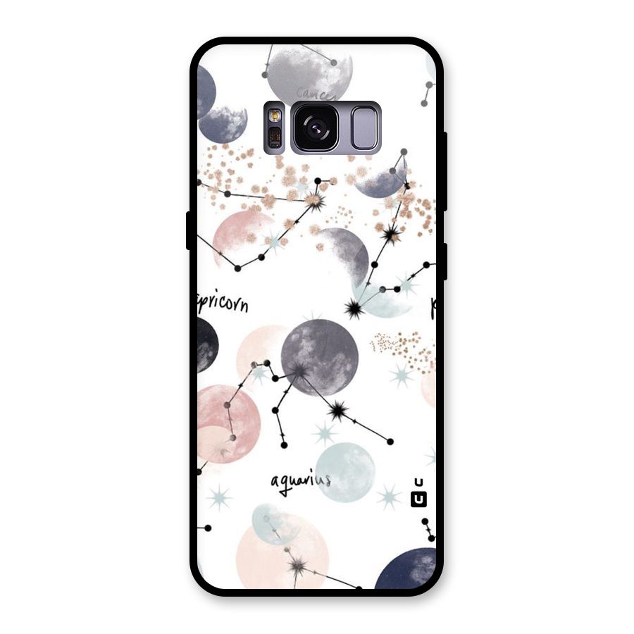 Zodiac Glass Back Case for Galaxy S8