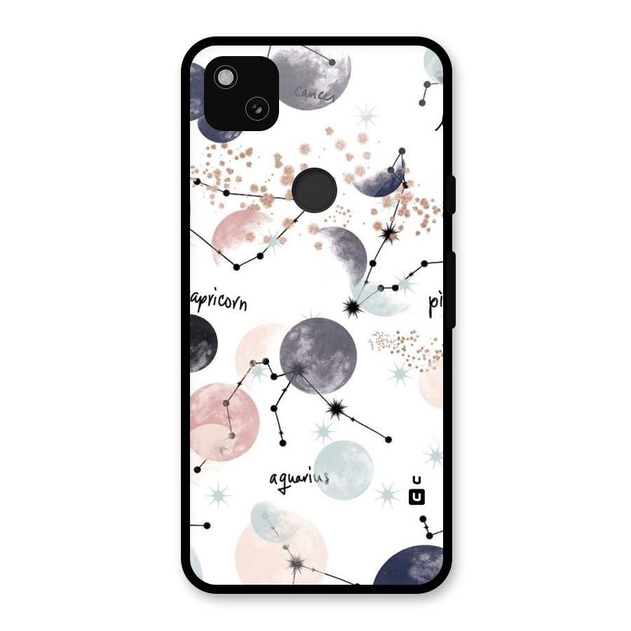 Zodiac Glass Back Case for Google Pixel 4a
