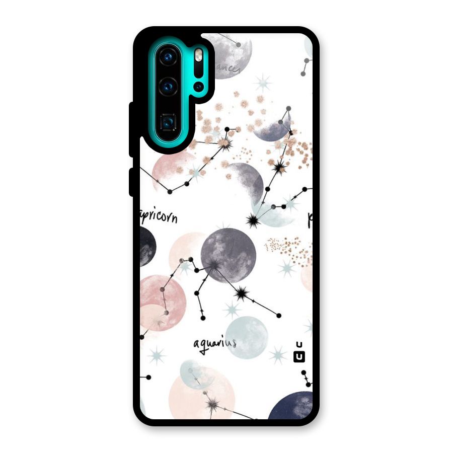 Zodiac Glass Back Case for Huawei P30 Pro