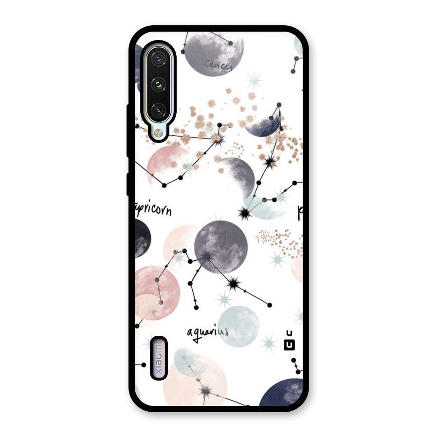 Zodiac Glass Back Case for Mi A3