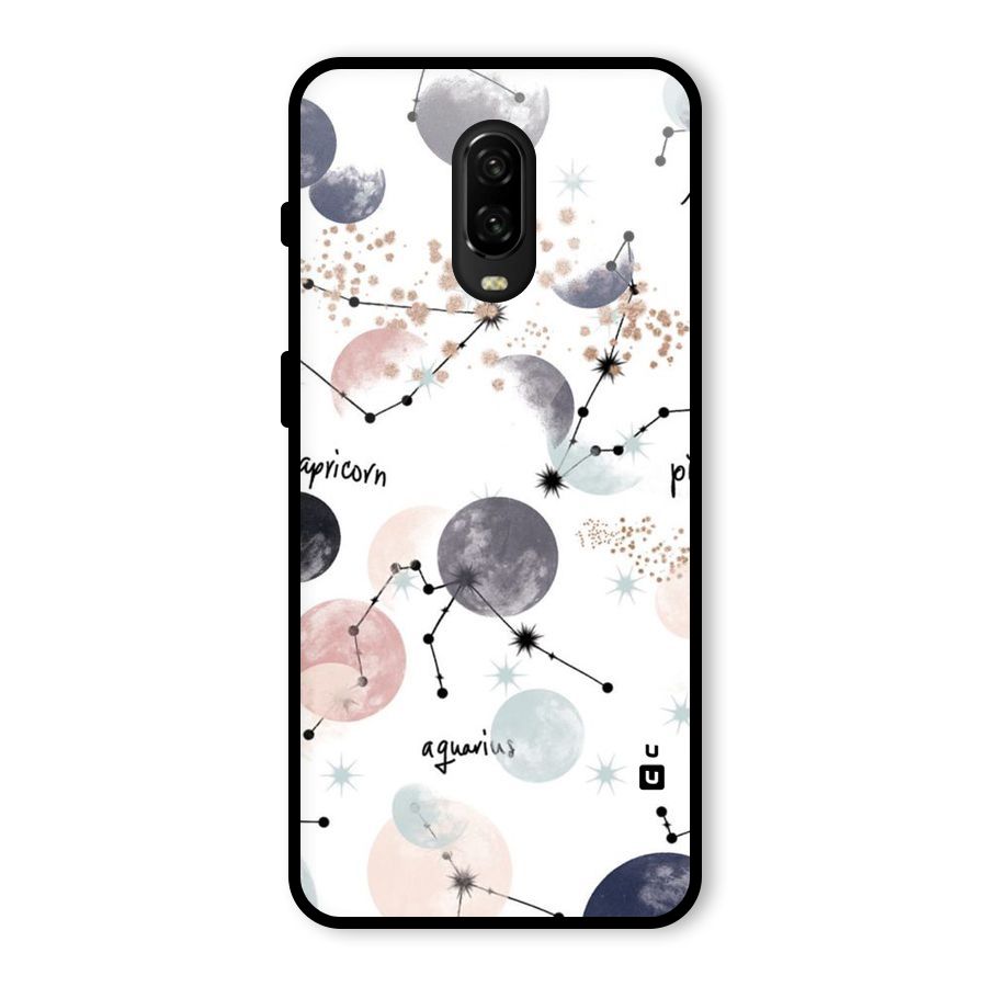 Zodiac Glass Back Case for OnePlus 6T