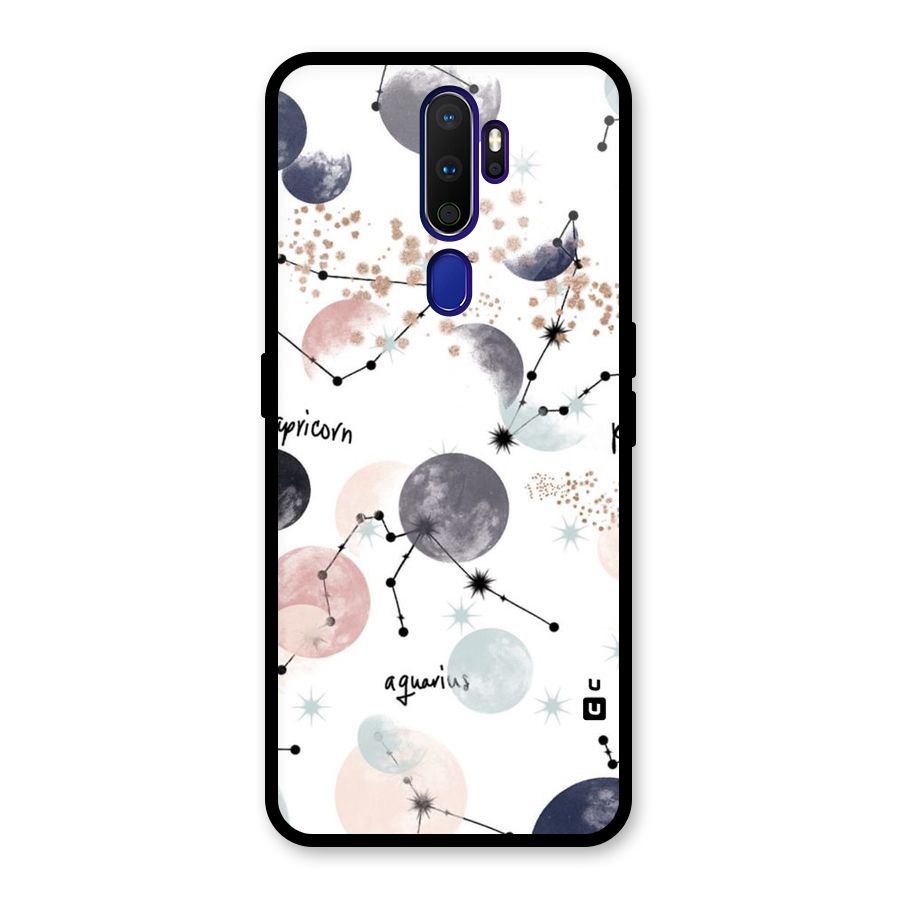 Zodiac Glass Back Case for Oppo A9 (2020)