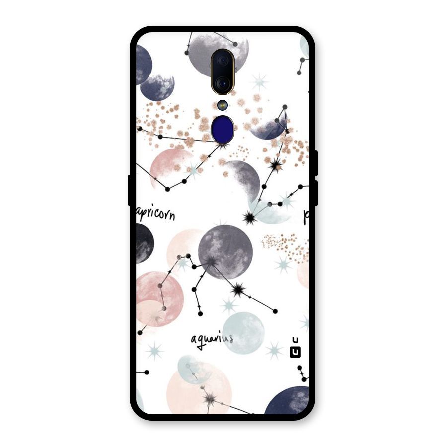 Zodiac Glass Back Case for Oppo F11