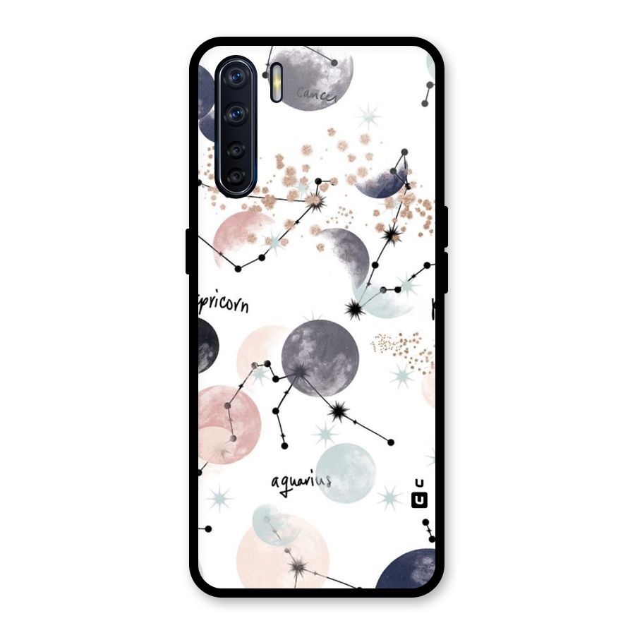 Zodiac Glass Back Case for Oppo F15