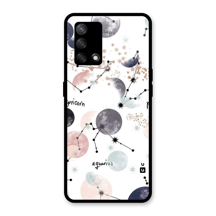 Zodiac Glass Back Case for Oppo F19
