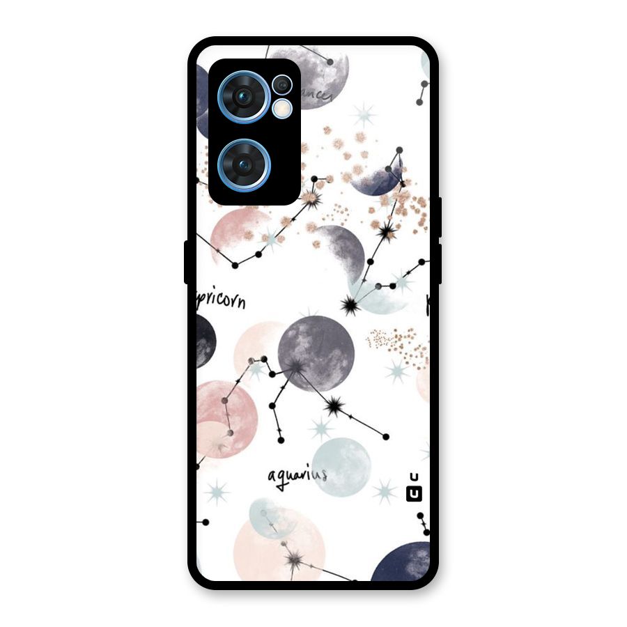 Zodiac Glass Back Case for Oppo Reno7 5G