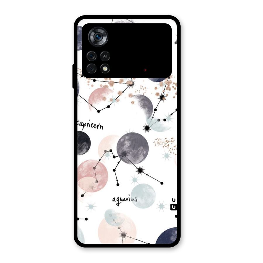 Zodiac Glass Back Case for Poco X4 Pro 5G