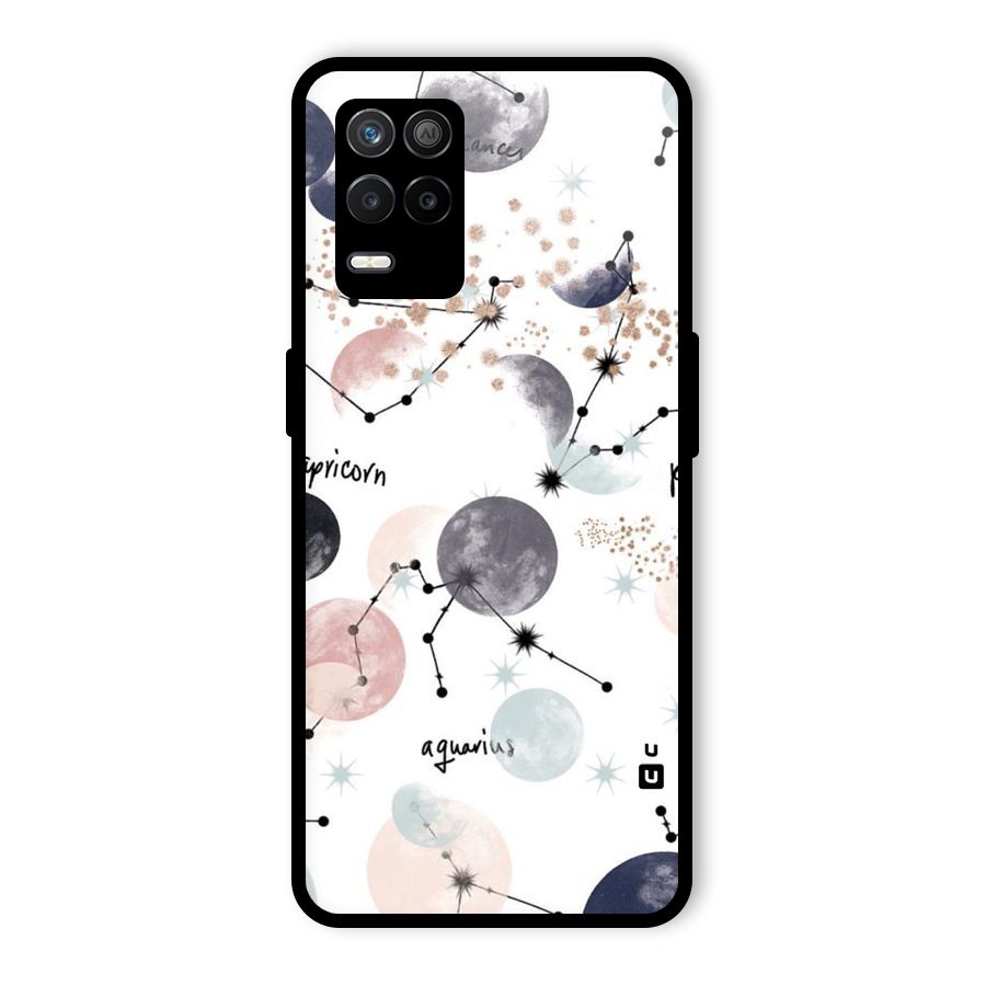 Zodiac Glass Back Case for Realme 8 5G