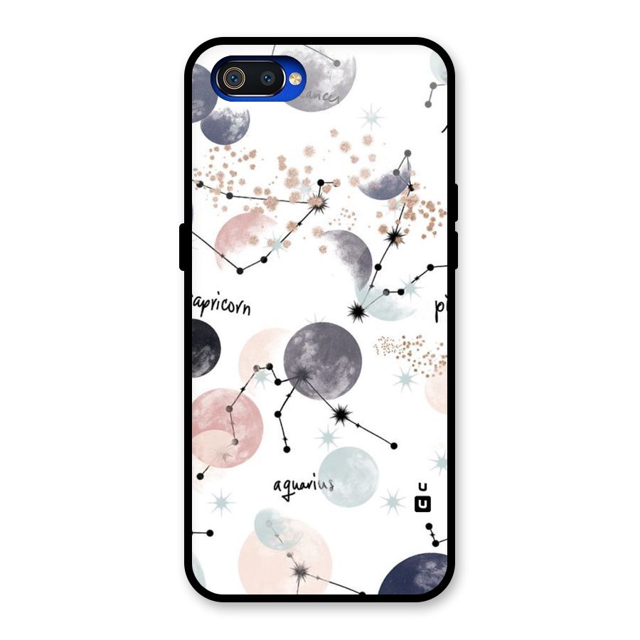 Zodiac Glass Back Case for Realme C2