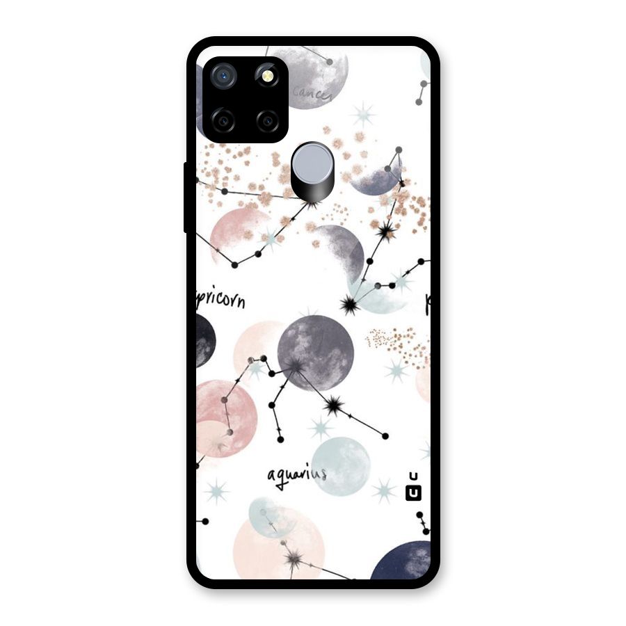 Zodiac Glass Back Case for Realme Narzo 20