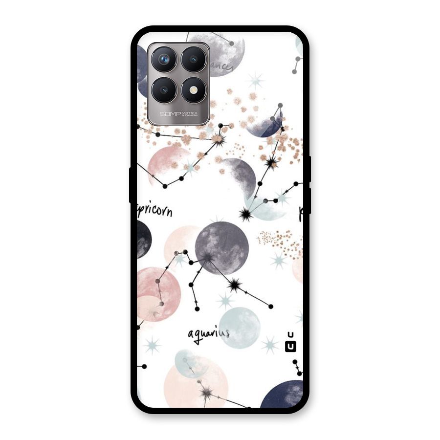 Zodiac Glass Back Case for Realme Narzo 50