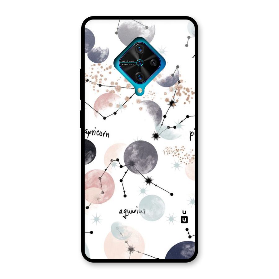 Zodiac Glass Back Case for Vivo S1 Pro