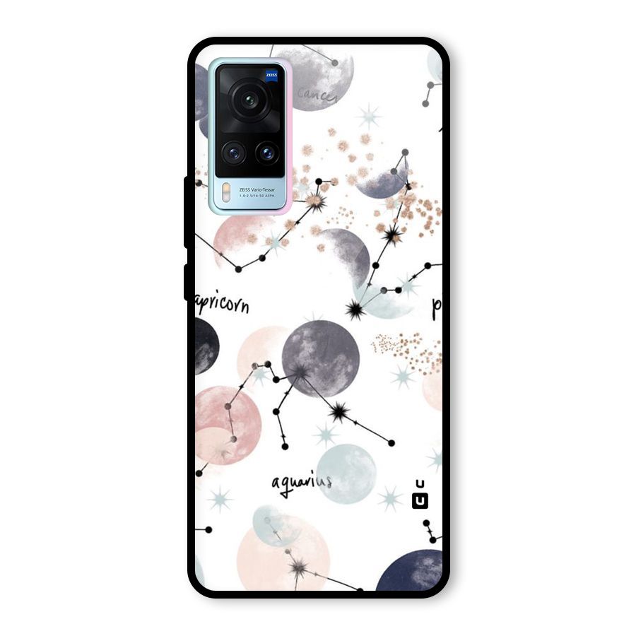 Zodiac Glass Back Case for Vivo X60