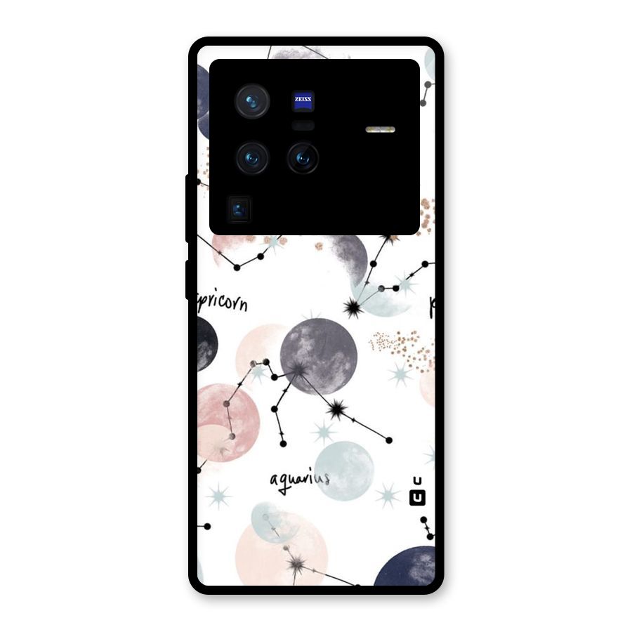 Zodiac Glass Back Case for Vivo X80 Pro