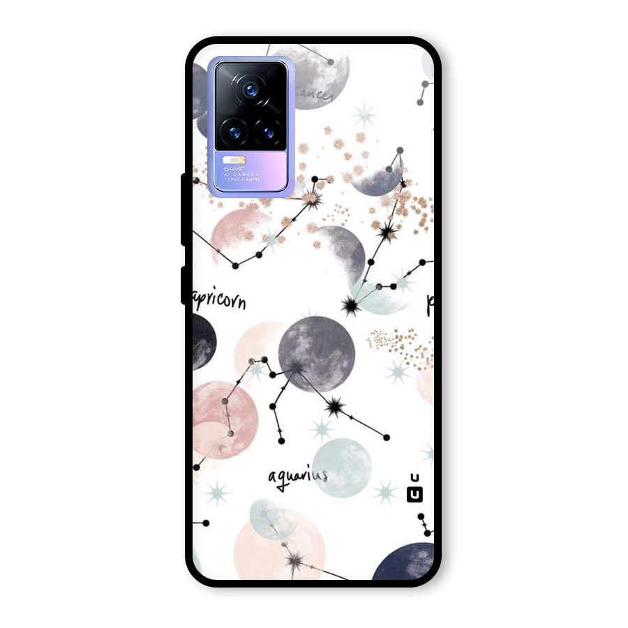 Zodiac Glass Back Case for Vivo Y73