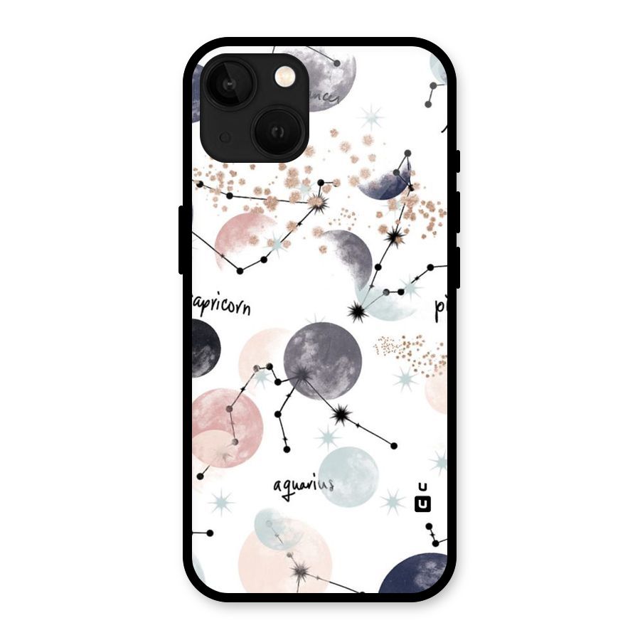 Zodiac Glass Back Case for iPhone 13