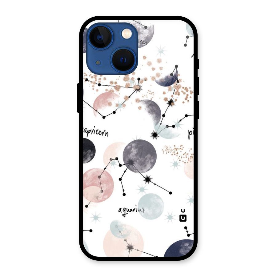 Zodiac Glass Back Case for iPhone 13 Mini