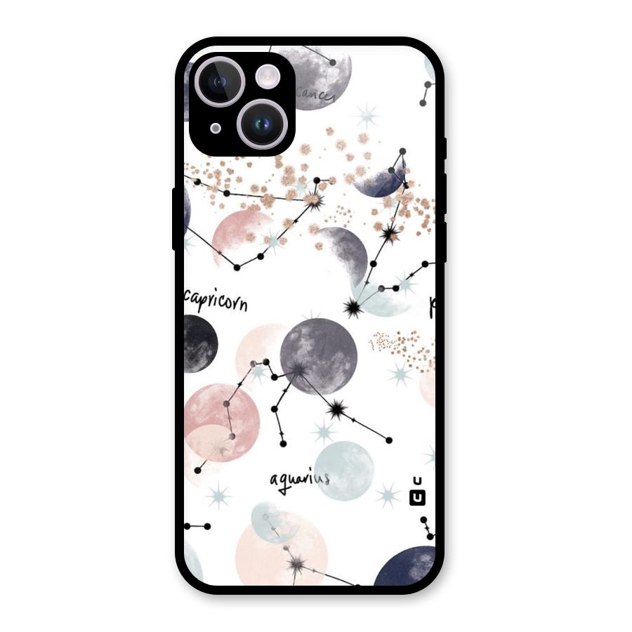 Zodiac Glass Back Case for iPhone 14 Plus