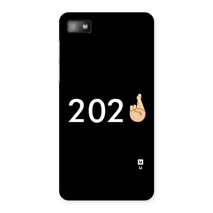 2021 Fingers Crossed Back Case for Blackberry Z10