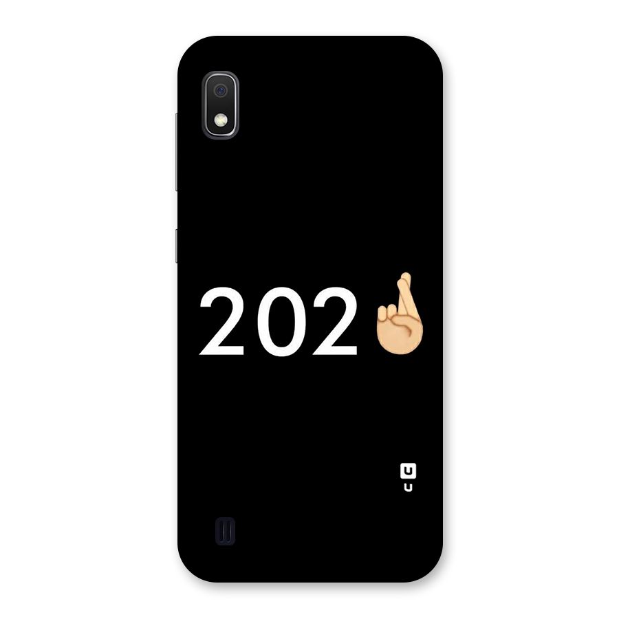2021 Fingers Crossed Back Case for Galaxy A10