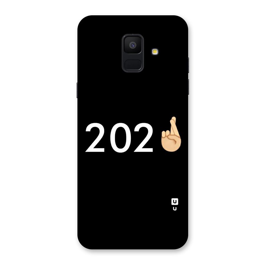 2021 Fingers Crossed Back Case for Galaxy A6 (2018)
