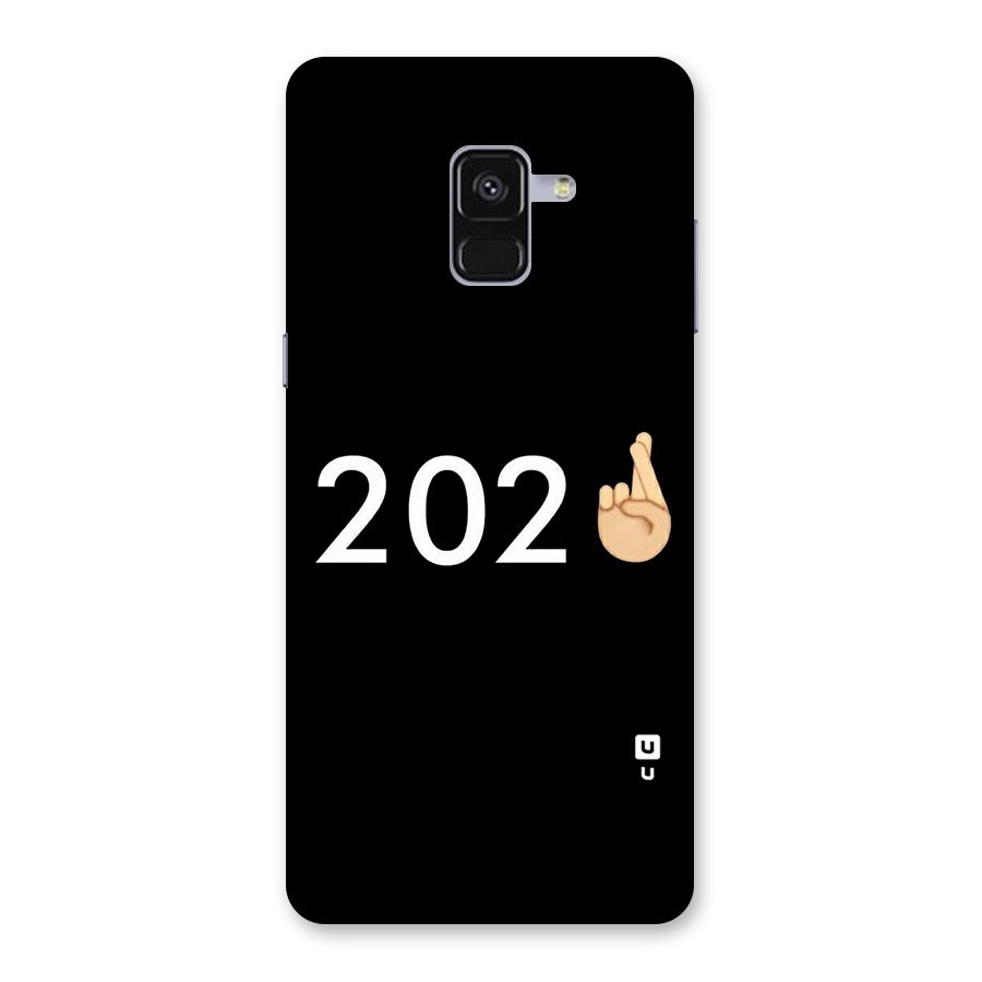 2021 Fingers Crossed Back Case for Galaxy A8 Plus