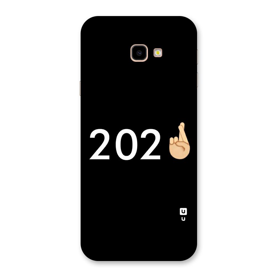 2021 Fingers Crossed Back Case for Galaxy J4 Plus